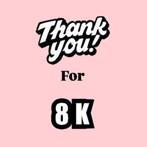 Thank you for all your support!!!